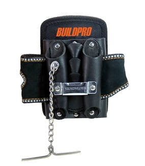 BUILDPRO Tradie Tool Belt Apron- Electricians Hold All Pouch LNHEHA