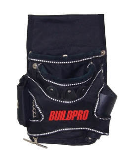 BUILDPRO Tradie Tool Belt Apron- Electricians Pouch LNHEP