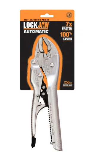 LOCKJAW 250MM 10INCH CURVED JAW PLIERS 101003
