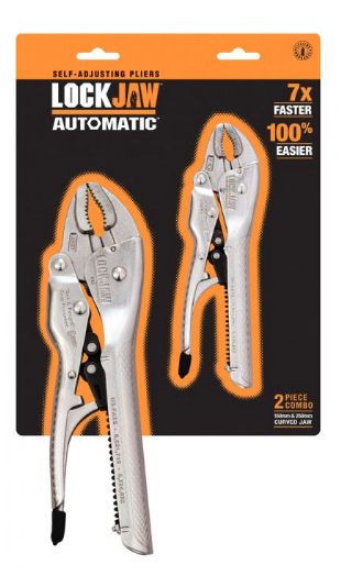 LOCKJAW 150MM & 250MM CURVED JAW PLIERS 802009