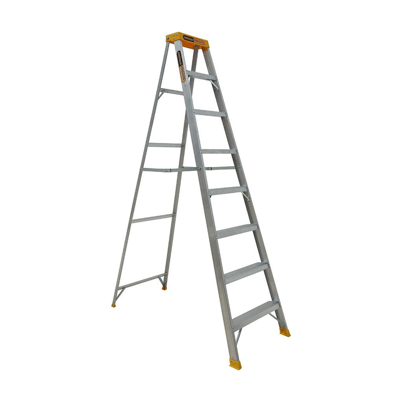 Gorilla PRO-LITE Single Sided A-Frame 8 Step Aluminium Ladder M008-PRO