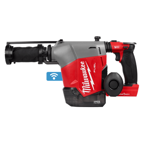 Milwaukee M18FHAFOH160 16mm M18 FUEL Overhead SDS Plus Rotary Hammer with Integrated Dust Extractor and ONE-KEY