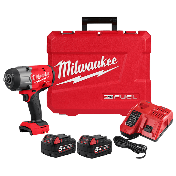 Milwaukee M18FHIW2F12502C 18V 5.0Ah Li-ion Cordless Fuel 1/2