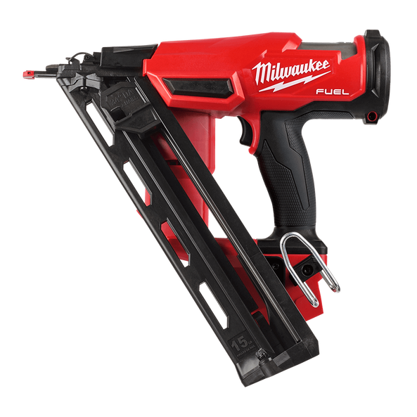 Milwaukee M18FN15GA-0C 18V Li-ion Cordless Fuel 15 Gauge Angled Finishing Nailer - Skin Only