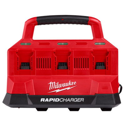 Milwaukee M18PC6 18V Li-ion PACKOUT 6 Bay Rapid Battery Charger
