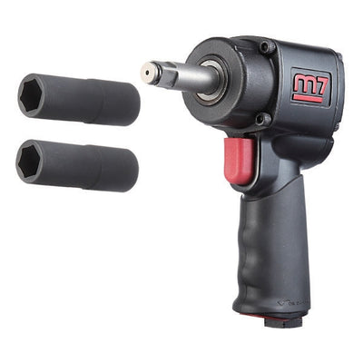 M7 Impact Wheel Wrench Kit, Q-Series, Pistol Style, 1/2