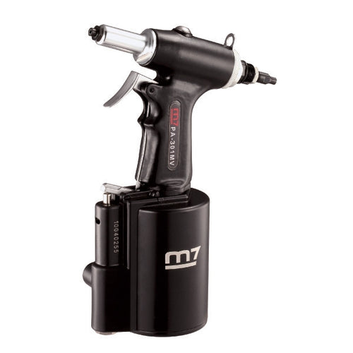 M7 Air Hydraulic Vacuum Riveter With Internal Tube, 16MM Stroke, 2.4 - 4.8MM Rivet Capacity