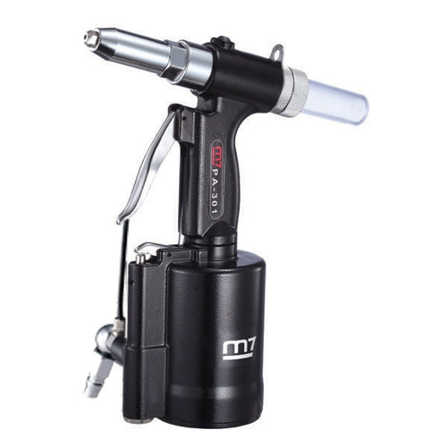 M7 Air Hydraulic Vacuum Riveter With External Tube, 16MM Stroke, 2.4 - 4.8MM Rivet Capacity