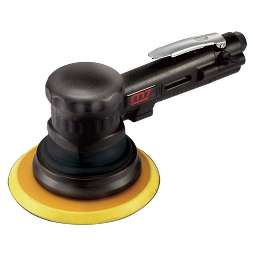 M7 Air Random Orbital Two Hand Sander, HD, Central Vacuum, 150MM Velcro Pad With 6 Holes