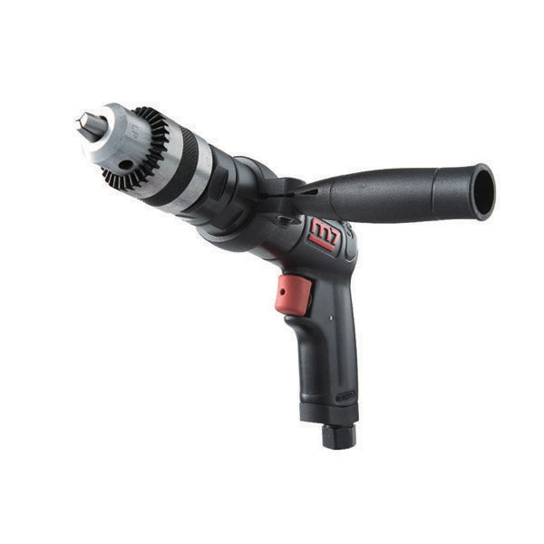 M7 Air Drill, Heavy Duty, Reversible, Keyed Chuck, 1100RPM, 1/2