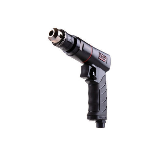 M7 Air Drill, Reversible, Q-Series, Keyed Chuck, 1800RPM, 3/8" Capacity