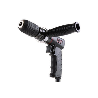 M7 Air Drill, Reversible, Q-Series, Keyless Chuck, 800RPM, 1/2