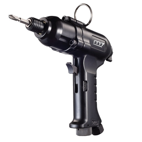 M7 Air Heavy Duty Pistol Screwdriver, 44-177 Ft/lb, M8 Bolt Capacity, 1/4" Hex