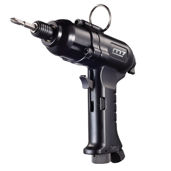 M7 Air Heavy Duty Pistol Screwdriver, 44-177 Ft/lb, M8 Bolt Capacity, 1/4