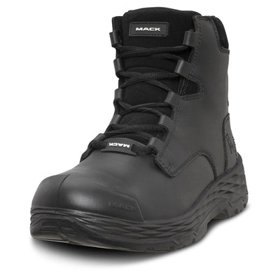 MACK Force Zip Safety Boots With Torque Sole Technology-Black