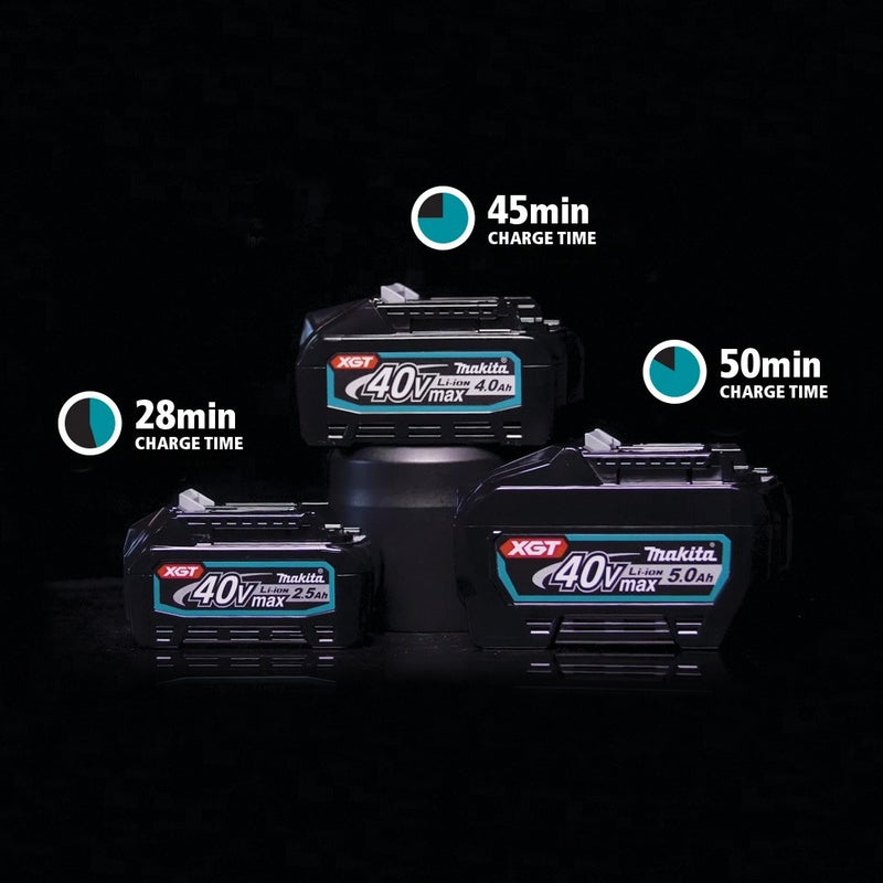 Makita BL4050F 40V 5.0Ah Li-ion XGT Cordless Battery with Gauge 191L478