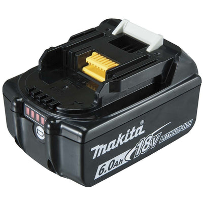 MAKITA LI-ION 18V 6.0AH BATTERY WITH FUEL GAUGE INDICATOR MAK BL1860B-L