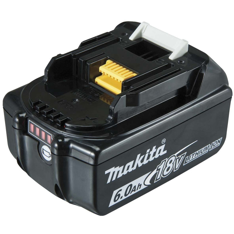 MAKITA LI-ION 18V 6.0AH BATTERY WITH FUEL GAUGE INDICATOR MAK BL1860B-L