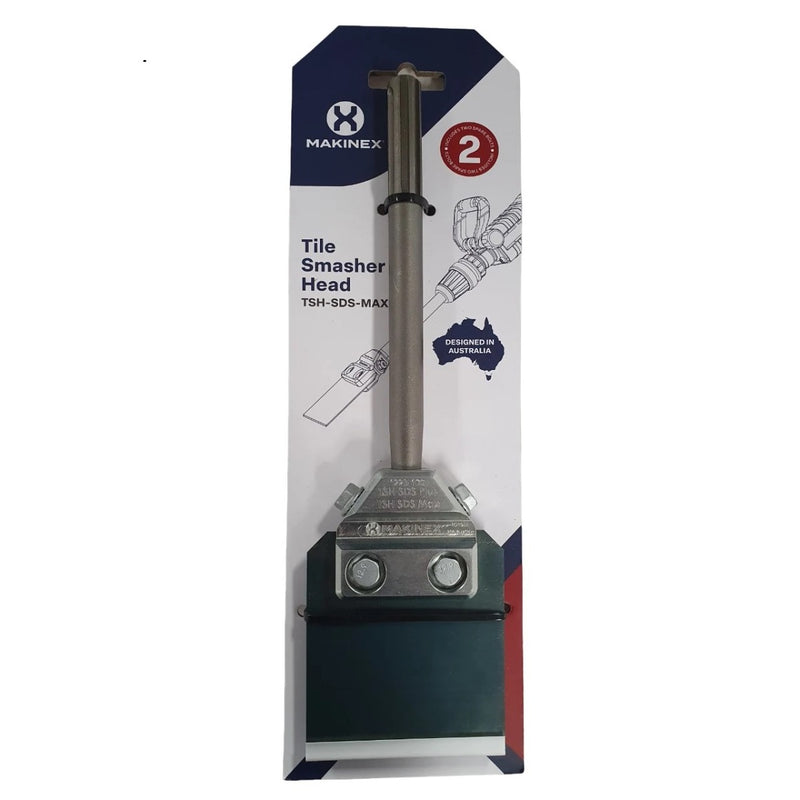 MAKINEX  Tile Smasher Head & Blade Cleaning Tool-SDS Max Drive