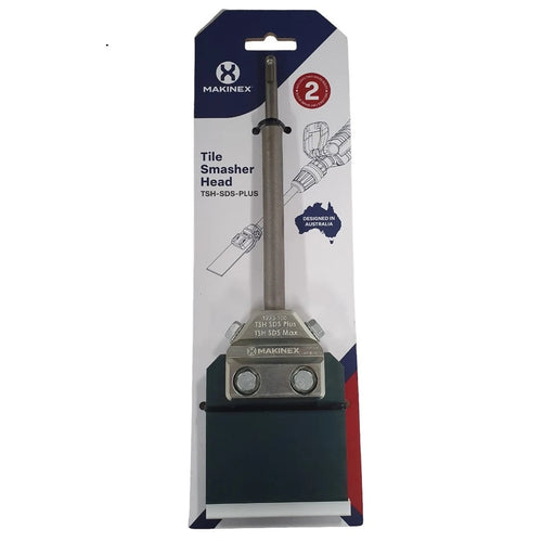 MAKINEX  Tile Smasher Head & Blade Cleaning Tool-SDS Plus Drive