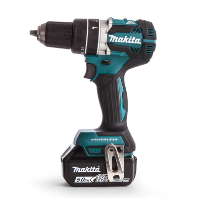 MAKITA 18V Mobile Brushless 13mm 2 Speed Hammer Driver Drill (Skin Only) DHP484Z