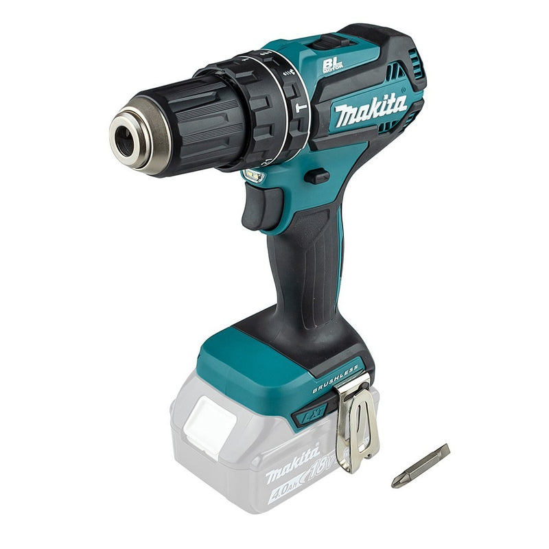 MAKITA 18V Mobile Brushless Hammer Drill bare unit Skin-DHP485