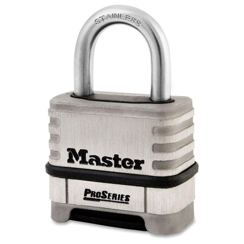 MASTER LOCK 1174D 57mm Stainless Steel Combination Padlock