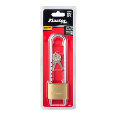 MASTER LOCK 1950DAU 50mm Diamond Brass Adjustable Shackle Padlock