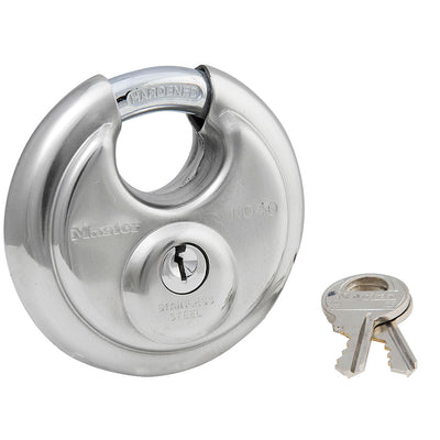 MASTER LOCK 40mm Brass Shrouded Padlock