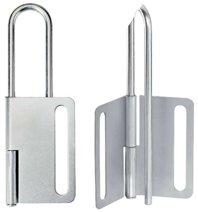 MASTER LOCK 0419 Heavy Duty Steel Lockout Hasp - 8 Lock, 25mm Jaw