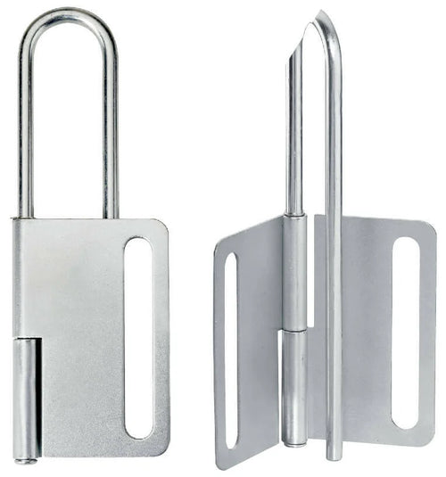 MASTER LOCK 0419 Heavy Duty Steel Lockout Hasp - 8 Lock, 25mm Jaw