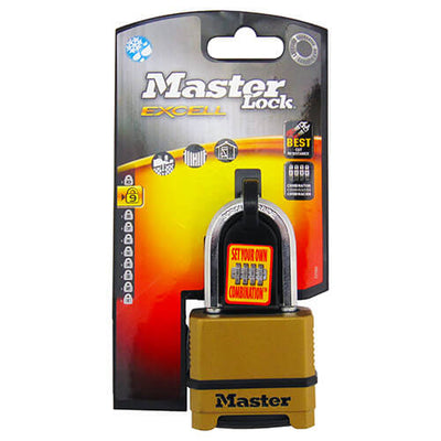 MASTER LOCK M175DLFAU Excell 50mm Combination Padlock