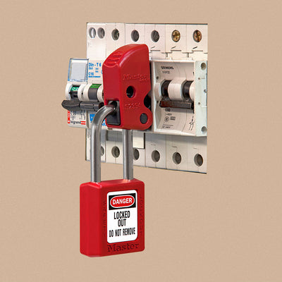 MASTER LOCK S2394 Universal Tool-Free Miniature Circuit Breaker Lockout