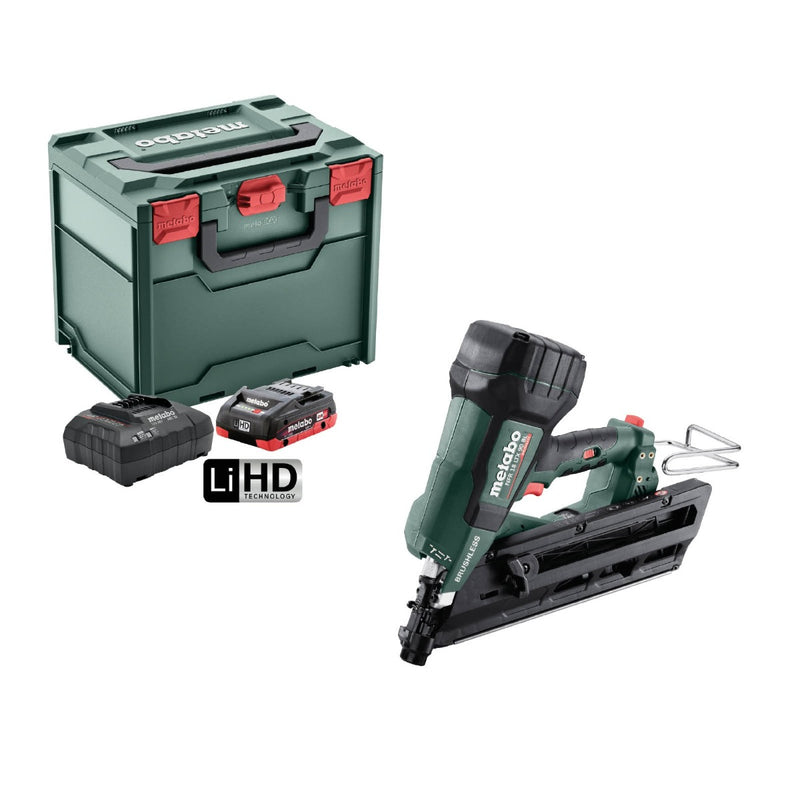 Metabo NFR 18 LTX 90 BL 18V Li-ion Cordless Brushless 90mm Framing Gun Nailer Kit