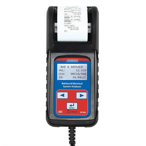 MATSON Advanced Battery System Tester With Printer-Replaces BT2100