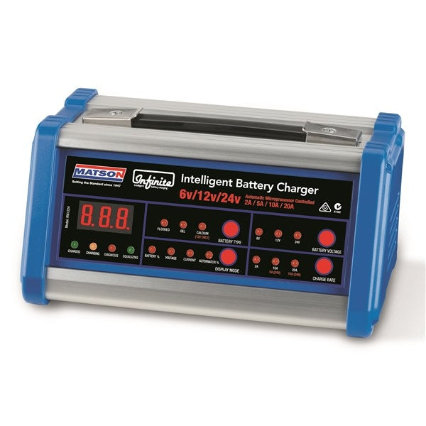 MATSON 6/12/24V INFINITE CHARGER IR61224