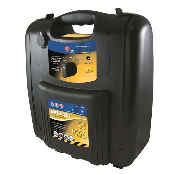 MATSON 12V / 24V Jump Starter Power Pack MA3400