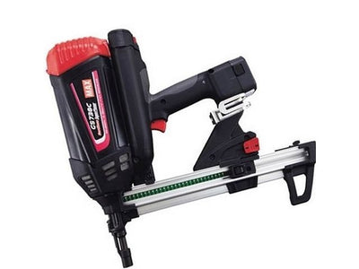 MAX Cordless Gas Super Pinner Concrete/Steel Nailer Track It Gun-Long Track GS738CLT