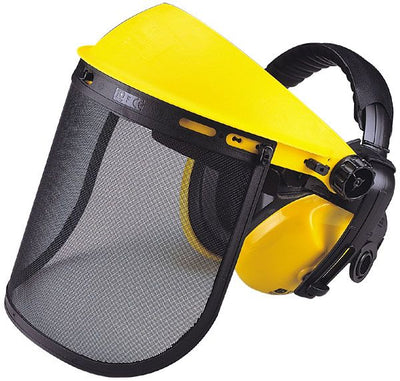 Maxisafe Mesh Face Shield Visor & Earmuff Combo - EMV439