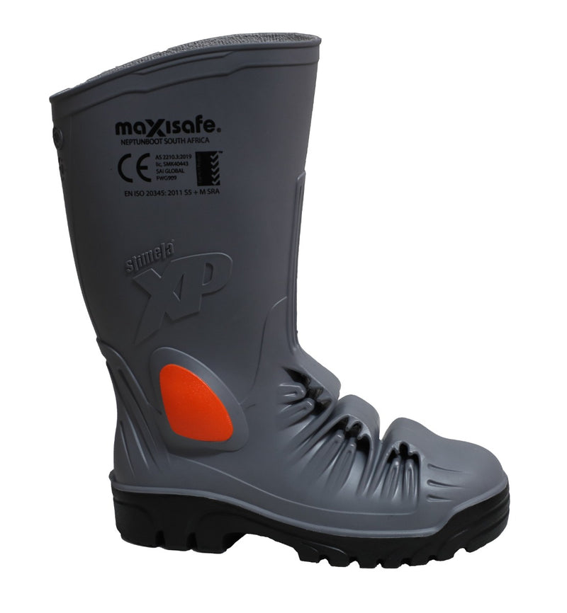 MAXISAFE Stimela XP Safety Gumboot with Metatarsal Protection