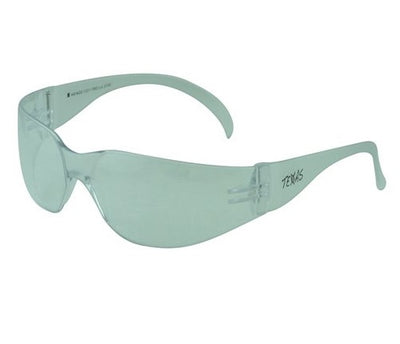 MAXISAFE Texas Wraparound Anti-Fog Ultra Light Weight UV Protection Safety Glasses-Clear