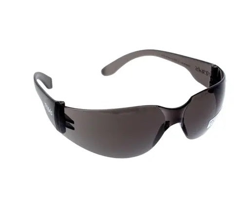 MAXISAFE Texas Wraparound Anti-Fog Ultra Light Weight UV Protection Safety Glasses-Smoke