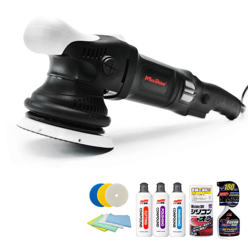 MAXSHINE Shinemaster DA Dual Action Random Orbit Polisher Buff Auto Enthusiast Deluxe Combo Kit-ATD