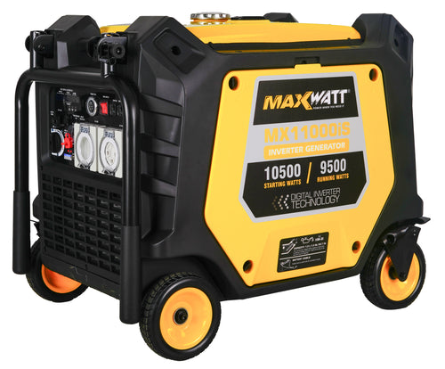MAXWATT 10500W Petrol Inverter Generator 2-Wire Auto Start MX11000IS