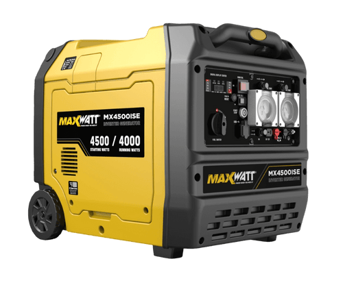 MAXWATT 4500W Electric Start Petrol Inverter Generator MX4500ISE