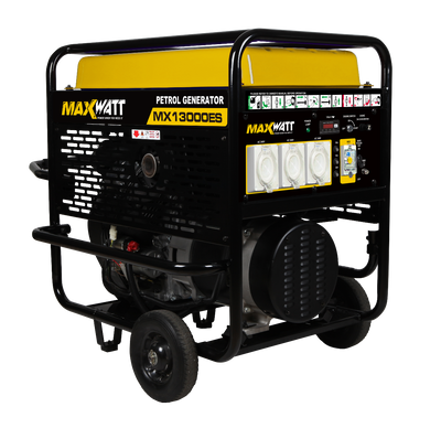 Maxwatt 13.5kVA PETROL GENERATOR ELECTRIC START WITH 2WIRE AUTO START  -JTD