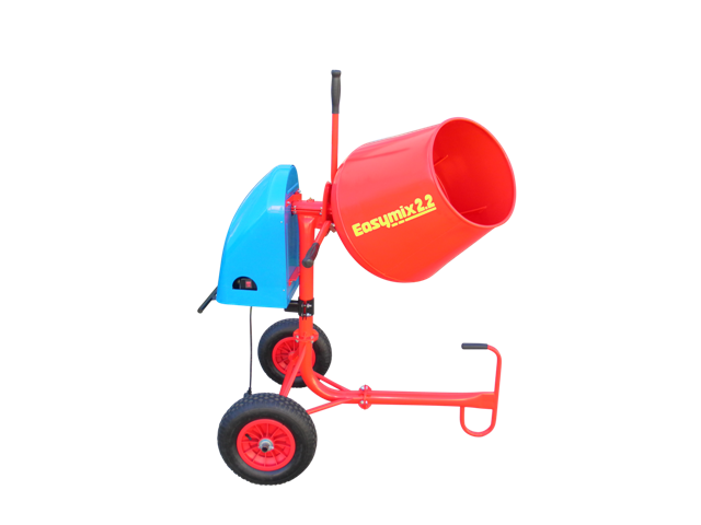 EASYMIX MB22 Concrete / Mortar Side Tip Mixer-2.2cuft
