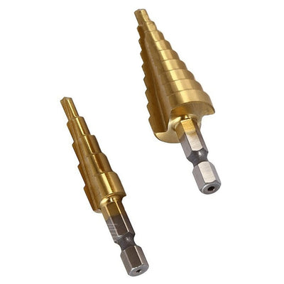 MEDALIST Work Force HSS Step Drill Set - 2Piece