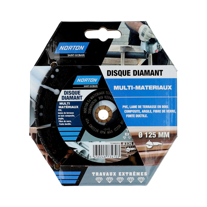 NORTON Essentials Multi Material Demolition Saw Diamond Blade-5