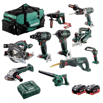 Metabo AU69000020 18v 10PC Brushless LIHD Cordless Combo Kit -BD